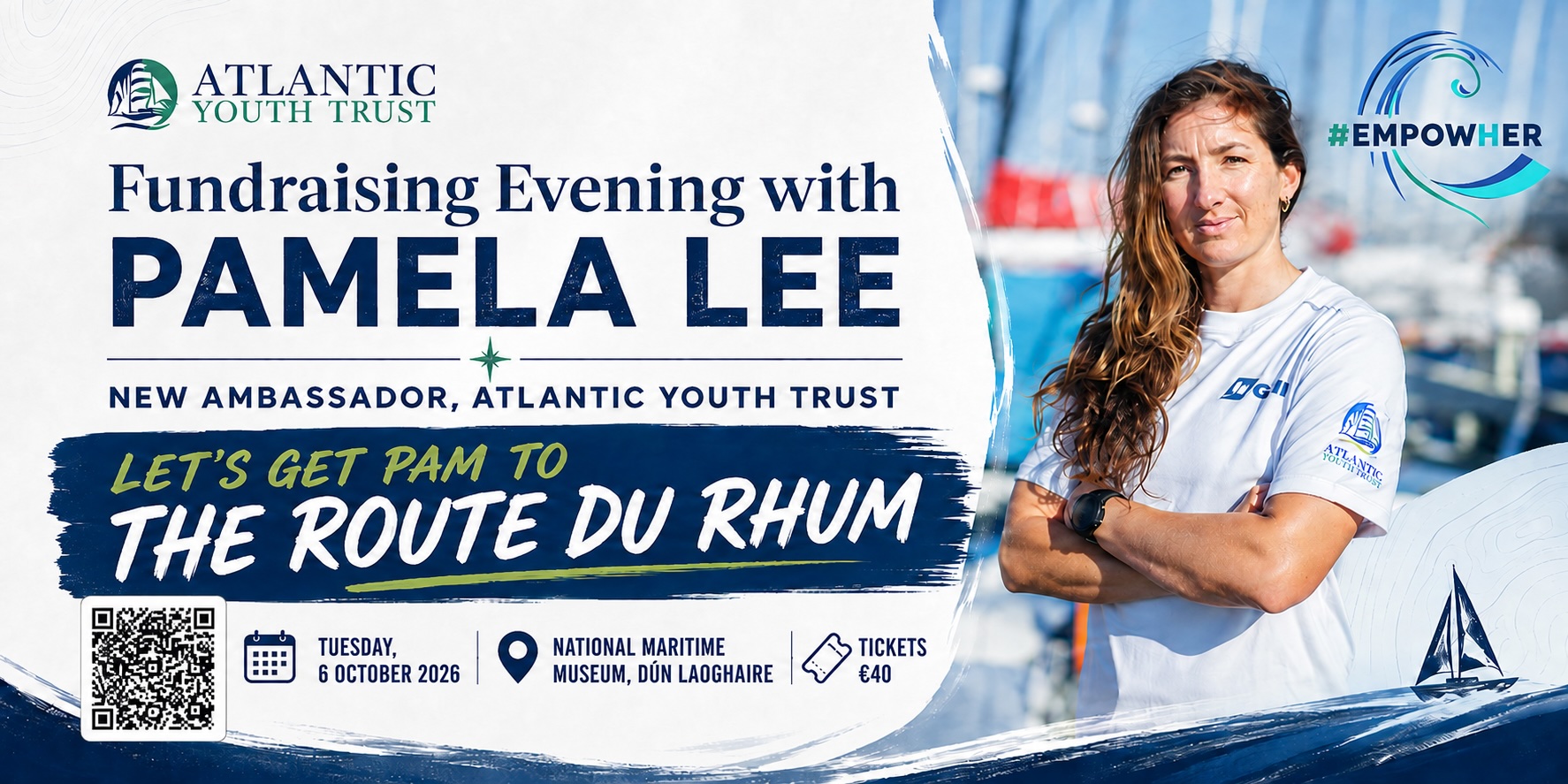 Atlantic Youth Trust Welcomes Pamela Lee as New Ambassador