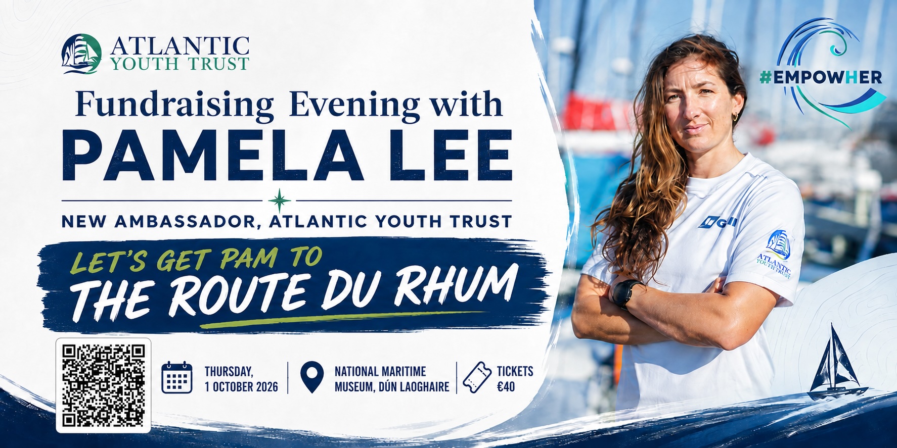 Atlantic Youth Trust Welcomes Pamela Lee as New Ambassador